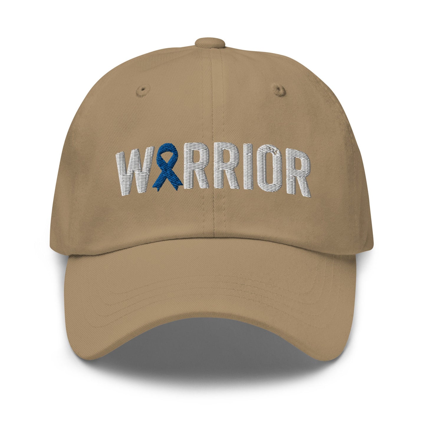 Diabetes Warrior Hat with Blue Ribbon Color | Diabetes Awareness Baseball Cap
