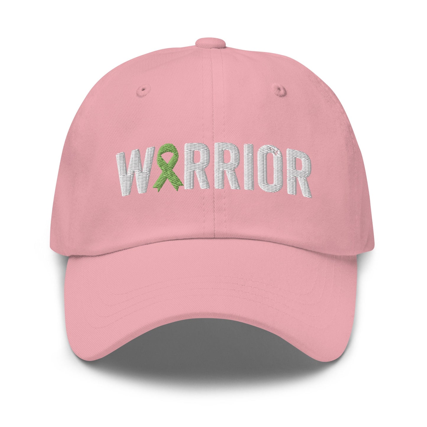 Lymphoma Warrior Hat with Green Ribbon Color | Lymphoma Awareness Baseball Cap