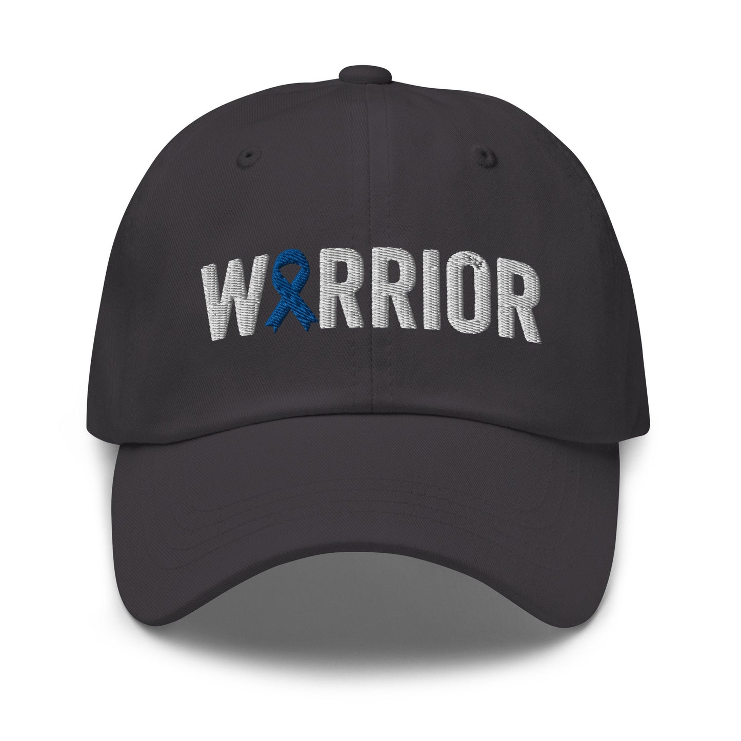 Diabetes Warrior Hat with Blue Ribbon Color | Diabetes Awareness Baseball Cap