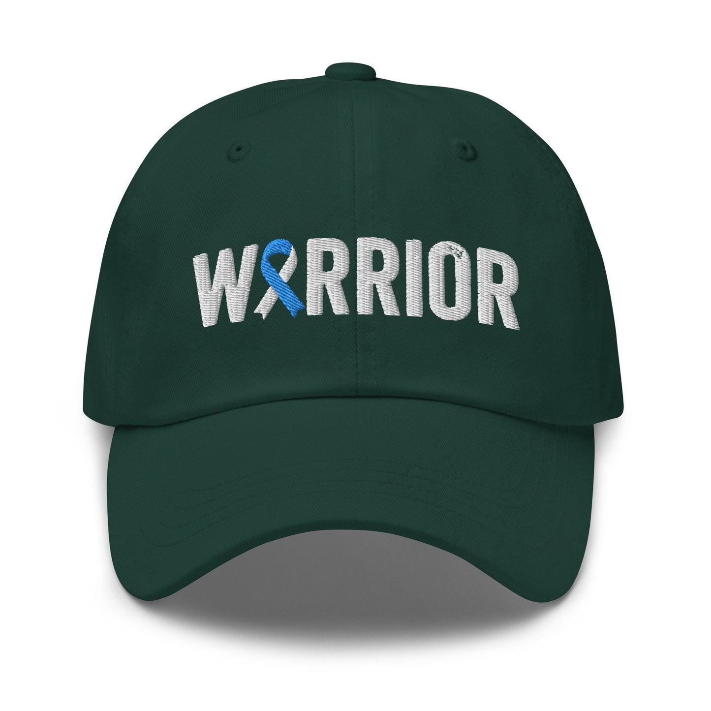 Cervical Cancer Warrior Hat with Teal Cancer Ribbon Color | Baseball Cap