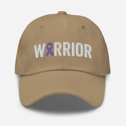 Lupus Warrior Hat with Purple Ribbon Color | Lupus Awareness Baseball Cap
