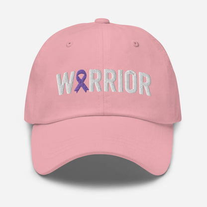 Lupus Warrior Hat with Purple Ribbon Color | Lupus Awareness Baseball Cap
