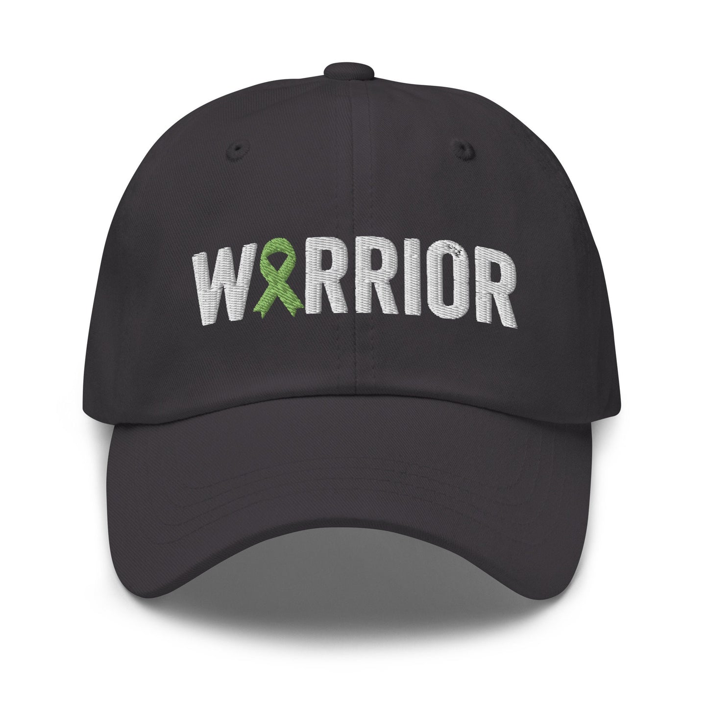 Lymphoma Warrior Hat with Green Ribbon Color | Lymphoma Awareness Baseball Cap