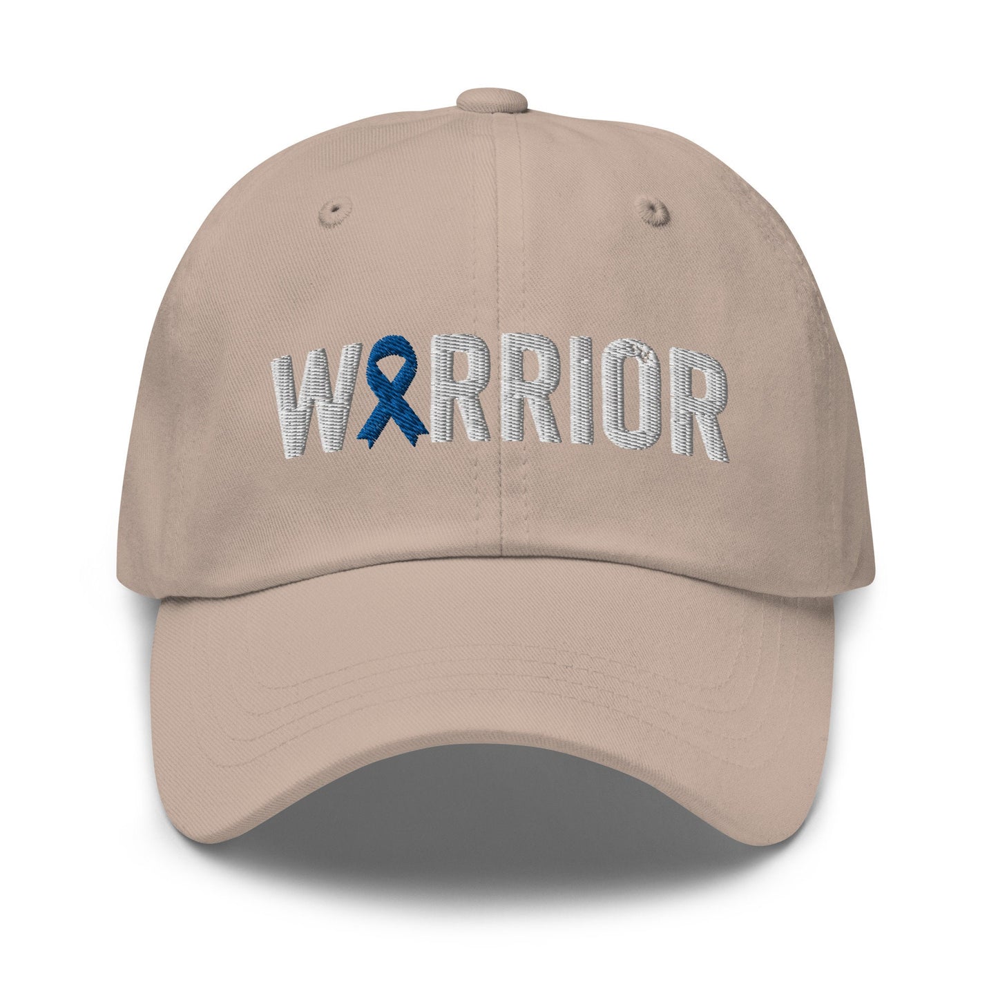 Diabetes Warrior Hat with Blue Ribbon Color | Diabetes Awareness Baseball Cap