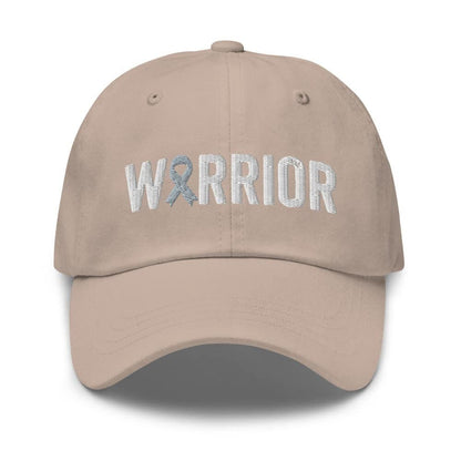 Parkinson’s Warrior Hat with Gray Cancer Ribbon Color | Parkinson’s Awareness Baseball Cap