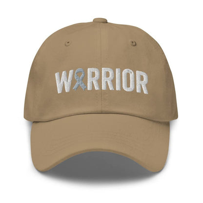 Parkinson’s Warrior Hat with Gray Cancer Ribbon Color | Parkinson’s Awareness Baseball Cap