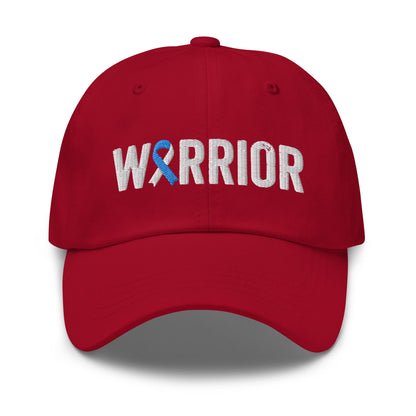 Cervical Cancer Warrior Hat with Teal Cancer Ribbon Color | Baseball Cap