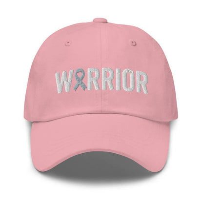 Parkinson’s Warrior Hat with Gray Cancer Ribbon Color | Parkinson’s Awareness Baseball Cap